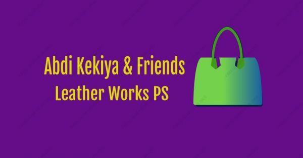 Abdi Kekiya and Friends Leather Work P/S