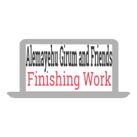 Alemayehu, Girum and Friends Finishing Work