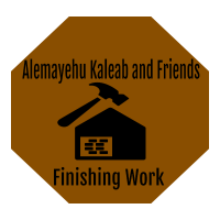 Alemayehu, Kaleab and Friends Finishing Work