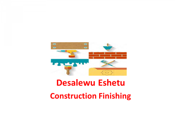 Desalew Eshetu Construction Finishing Contractor