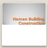 Hemen Building Construction