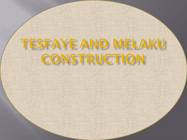 Tesfaye and Melaku Construction PLC