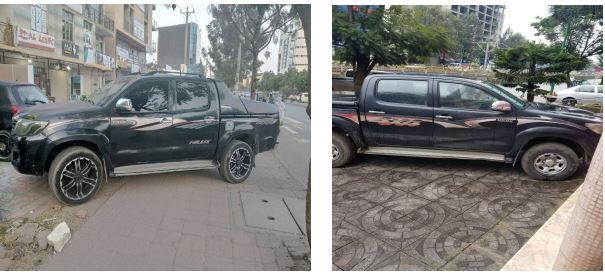ella car pick up